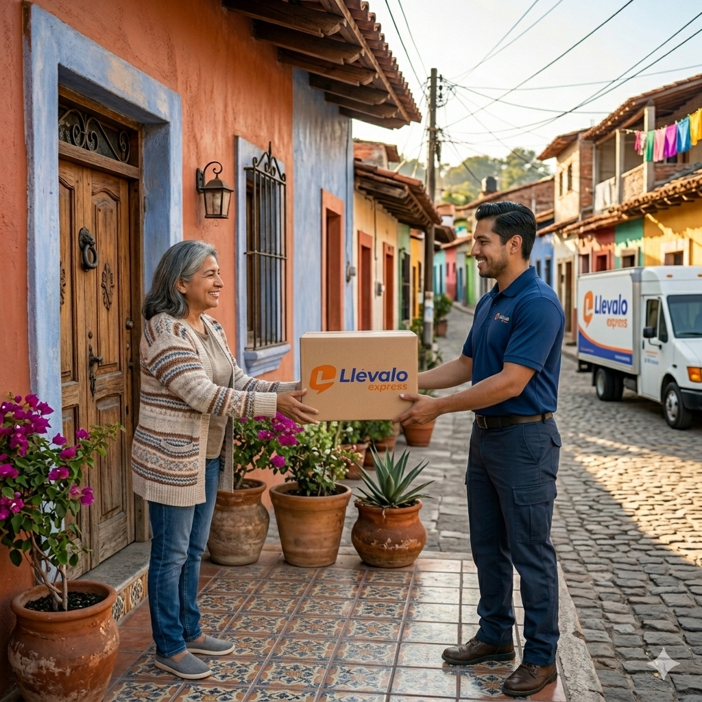 Entrega confirmada de paquete en El Salvador